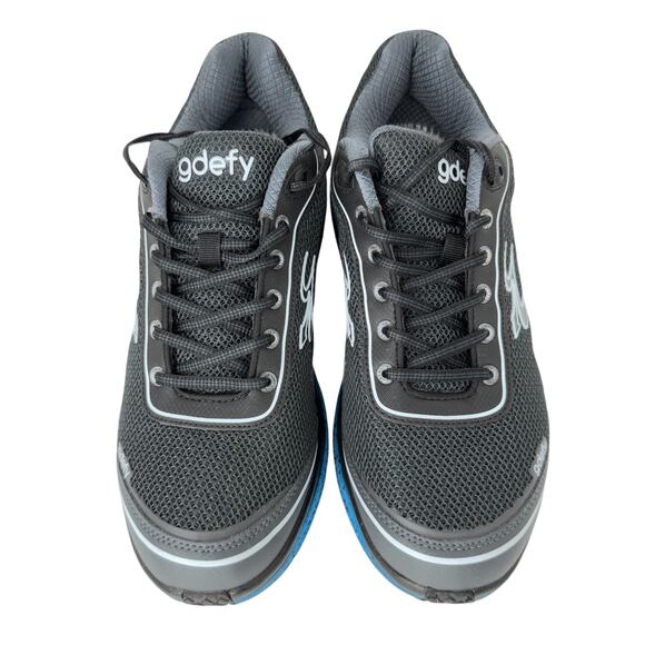 Gravity Defyer Mighty Athletic Walking‎ Shoes Mens 11.5 Mesh Low Top TB9024MLU-M - Picture 3 of 9